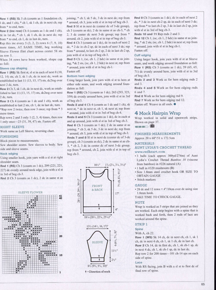 Vogue Knitting Crochet 2014 - 輕描淡寫 - 輕描淡寫