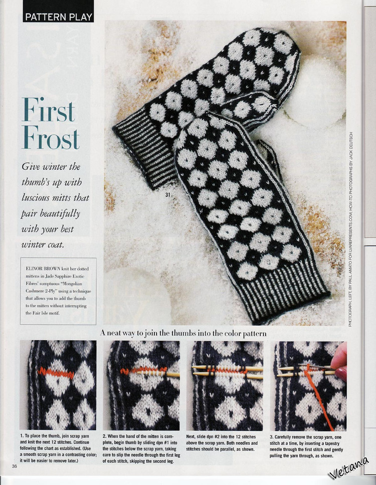 Vogue Knitting Winter  2010 - 輕描淡寫 - 輕描淡寫
