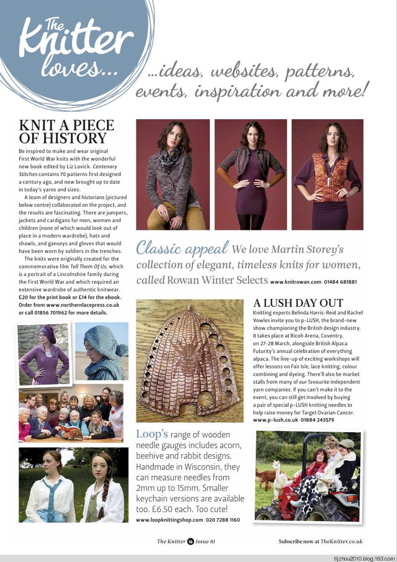 The Knitter Issue 81 - 紫蘇 - 紫蘇的博客