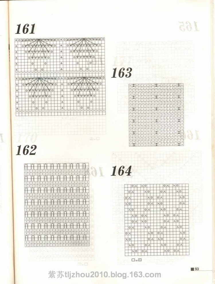 Knitting patterns---棒針花樣專輯（2） - 紫蘇 - 紫蘇的博客