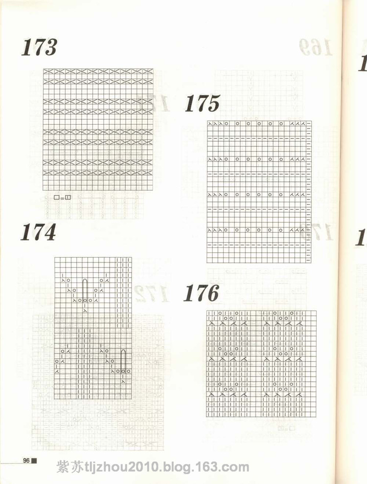 Knitting patterns---棒針花樣專輯（2） - 紫蘇 - 紫蘇的博客