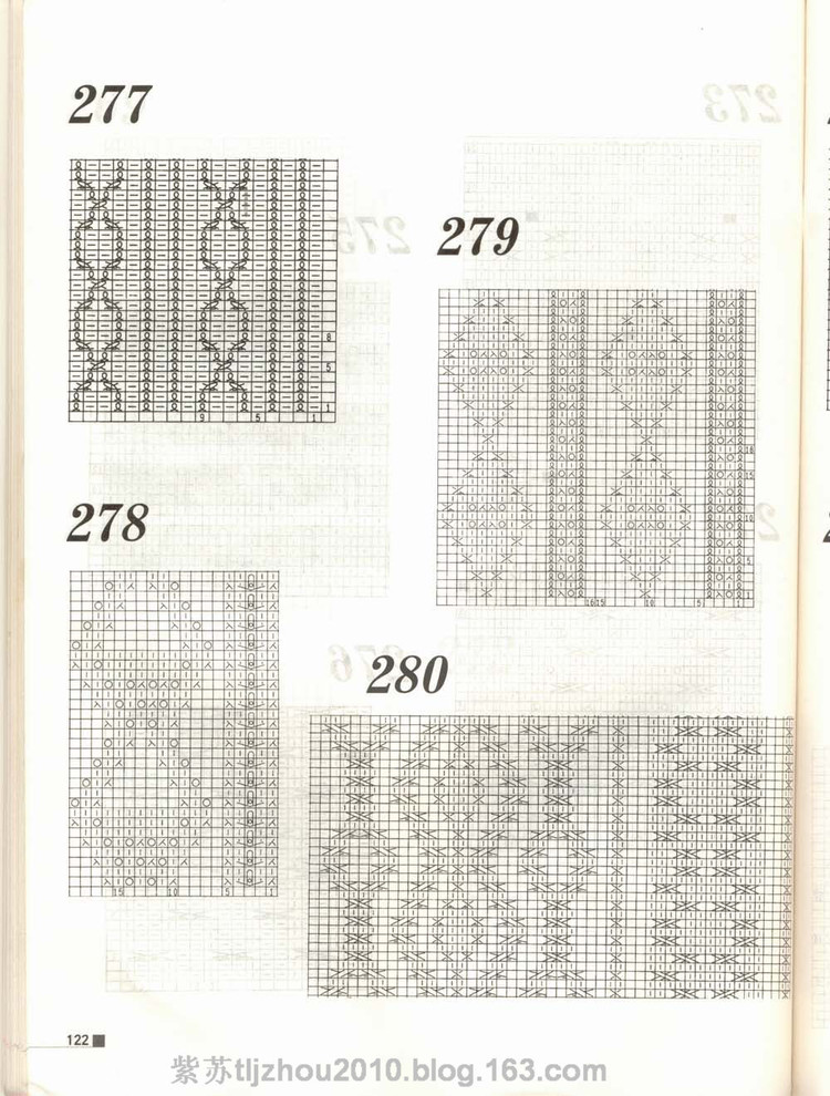 Knitting patterns---棒針花樣專輯（2） - 紫蘇 - 紫蘇的博客