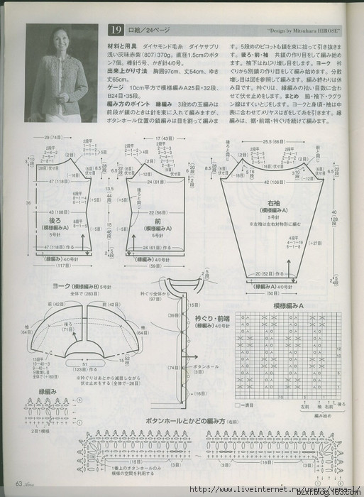 圓肩開衫 - 編織幸福 - 編織幸福的博客