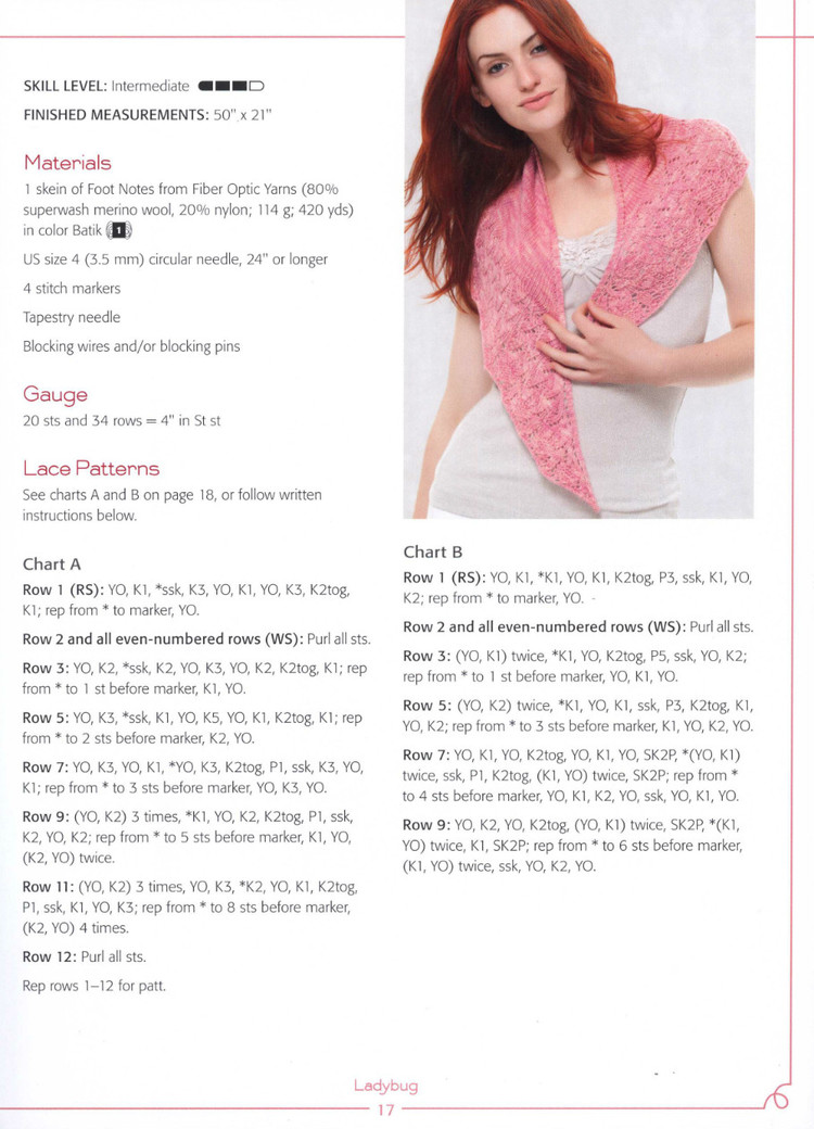Sock-YarnShawls 鏤空披肩 - 紫蘇 - 紫蘇的博客