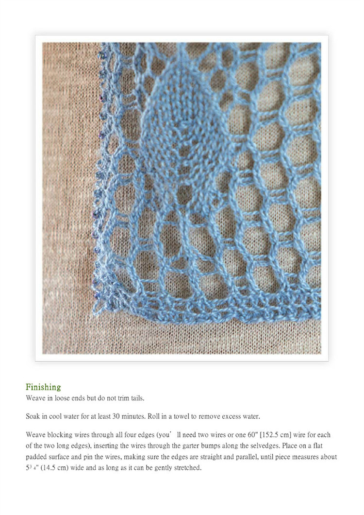 New Vintage Lace Knits Inspired By the Past（新的老式花邊：針織物由過去的啟發(fā)教程） - 壹一 - 壹一的博客