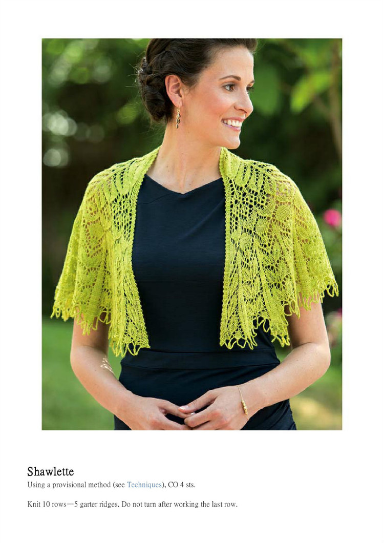 New Vintage Lace Knits Inspired By the Past（新的老式花邊：針織物由過去的啟發(fā)教程） - 壹一 - 壹一的博客