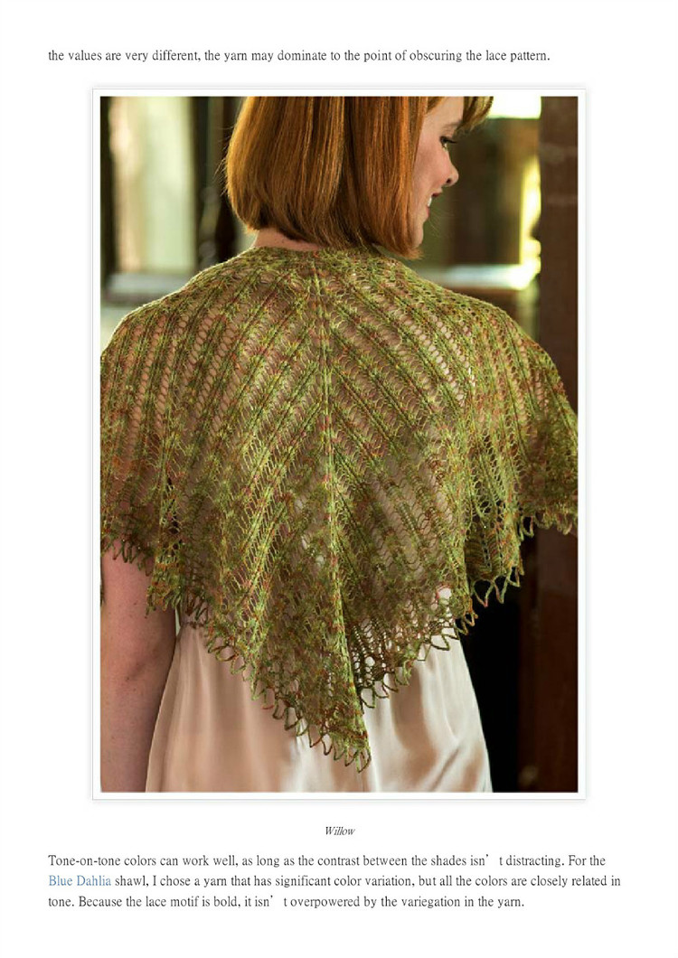 New Vintage Lace Knits Inspired By the Past（新的老式花邊：針織物由過去的啟發(fā)教程） - 壹一 - 壹一的博客