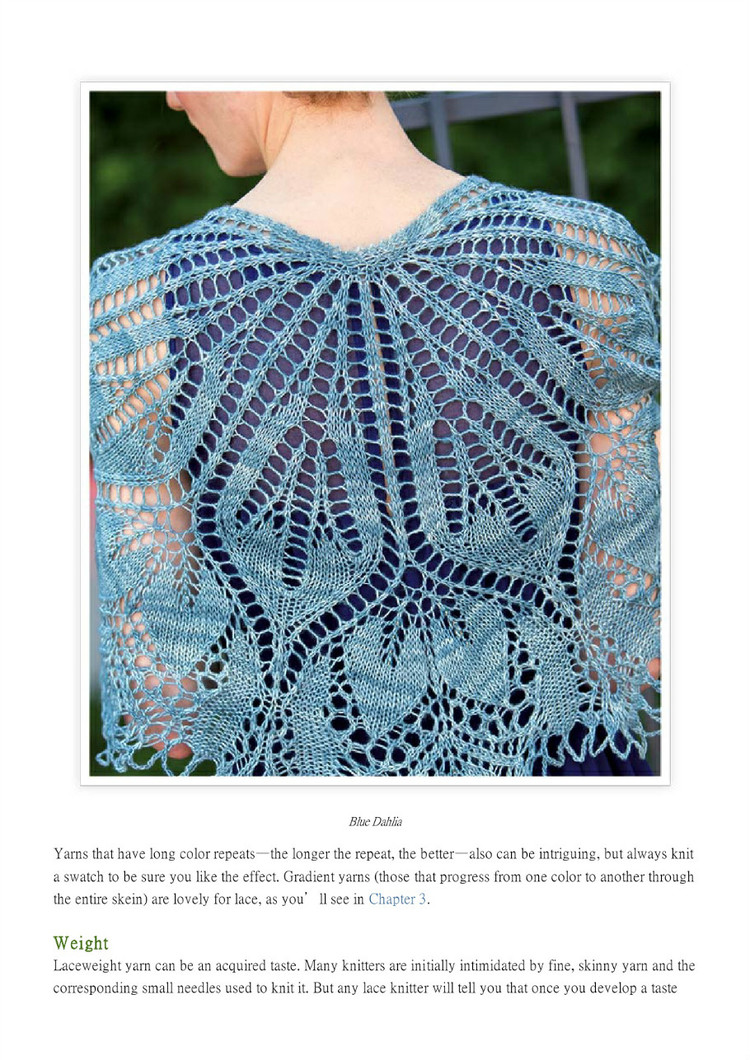 New Vintage Lace Knits Inspired By the Past（新的老式花邊：針織物由過去的啟發(fā)教程） - 壹一 - 壹一的博客