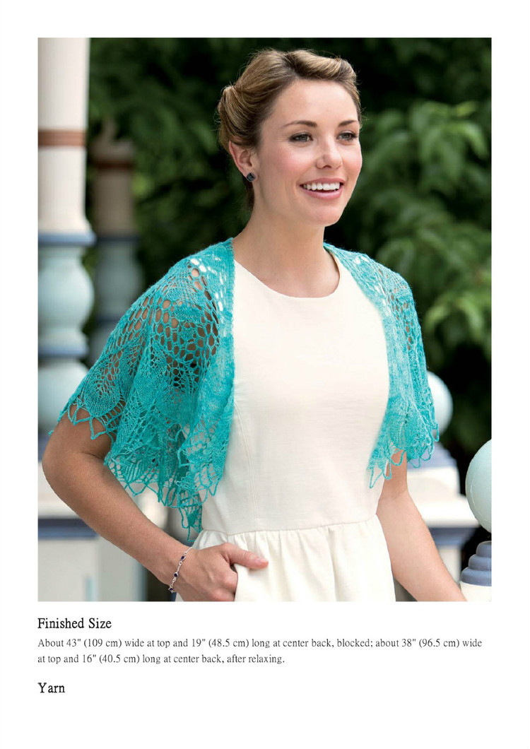 New Vintage Lace Knits Inspired By the Past（新的老式花邊：針織物由過去的啟發(fā)教程） - 壹一 - 壹一的博客