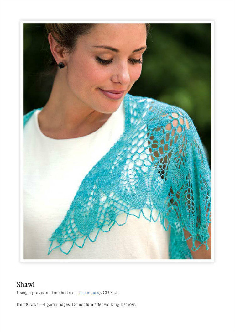 New Vintage Lace Knits Inspired By the Past（新的老式花邊：針織物由過去的啟發(fā)教程） - 壹一 - 壹一的博客
