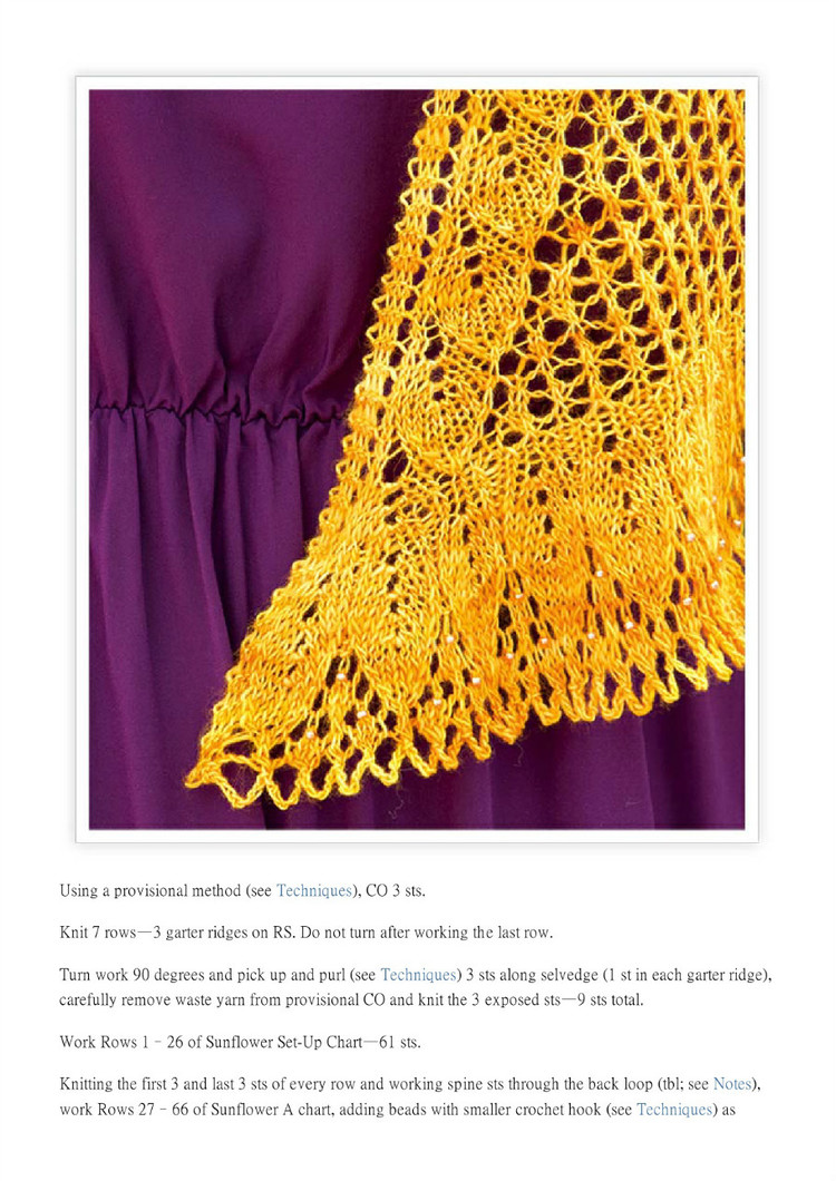 New Vintage Lace Knits Inspired By the Past（新的老式花邊：針織物由過去的啟發(fā)教程） - 壹一 - 壹一的博客