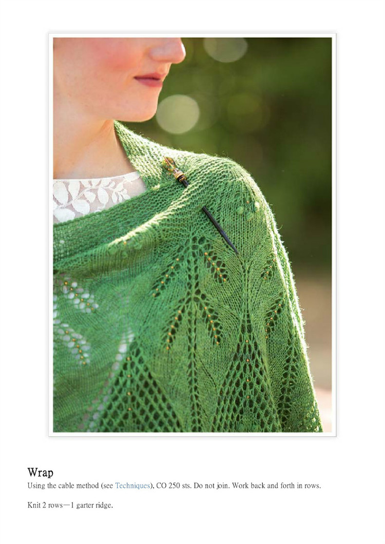 New Vintage Lace Knits Inspired By the Past（新的老式花邊：針織物由過去的啟發(fā)教程） - 壹一 - 壹一的博客
