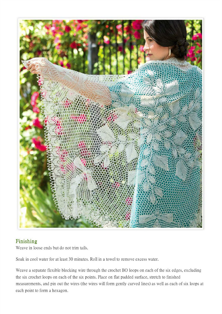 New Vintage Lace Knits Inspired By the Past（新的老式花邊：針織物由過去的啟發(fā)教程） - 壹一 - 壹一的博客