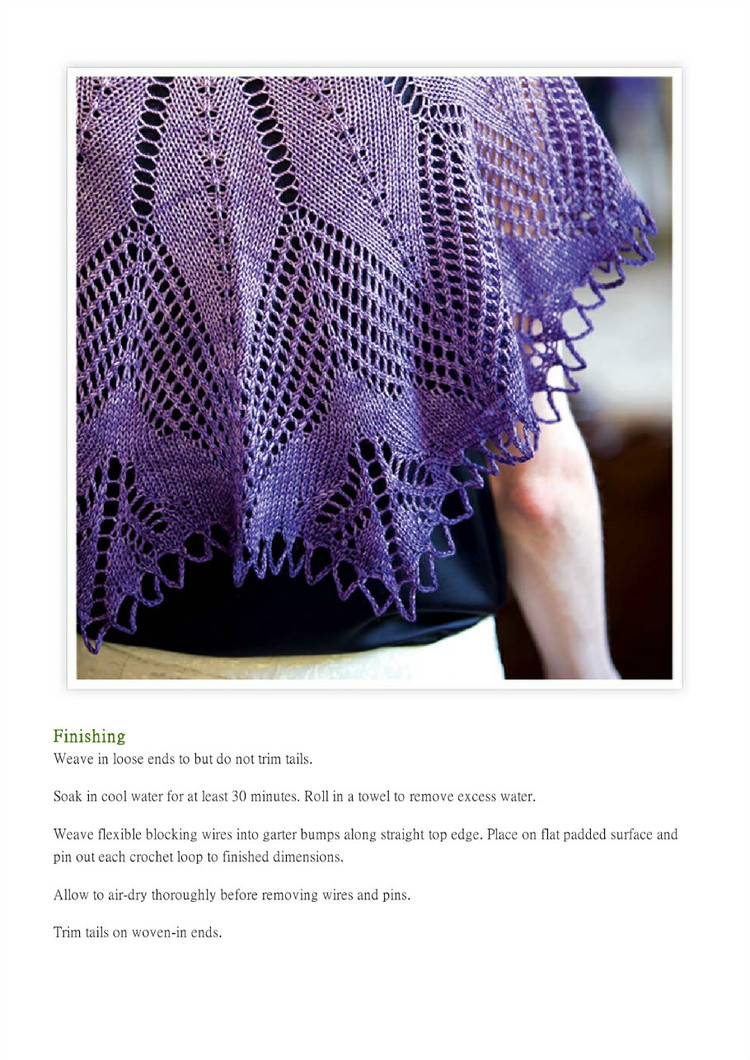 New Vintage Lace Knits Inspired By the Past（新的老式花邊：針織物由過去的啟發(fā)教程） - 壹一 - 壹一的博客