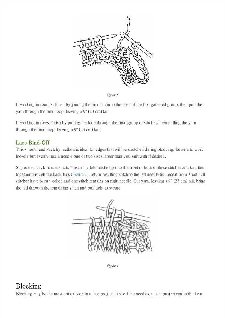 New Vintage Lace Knits Inspired By the Past（新的老式花邊：針織物由過去的啟發(fā)教程） - 壹一 - 壹一的博客