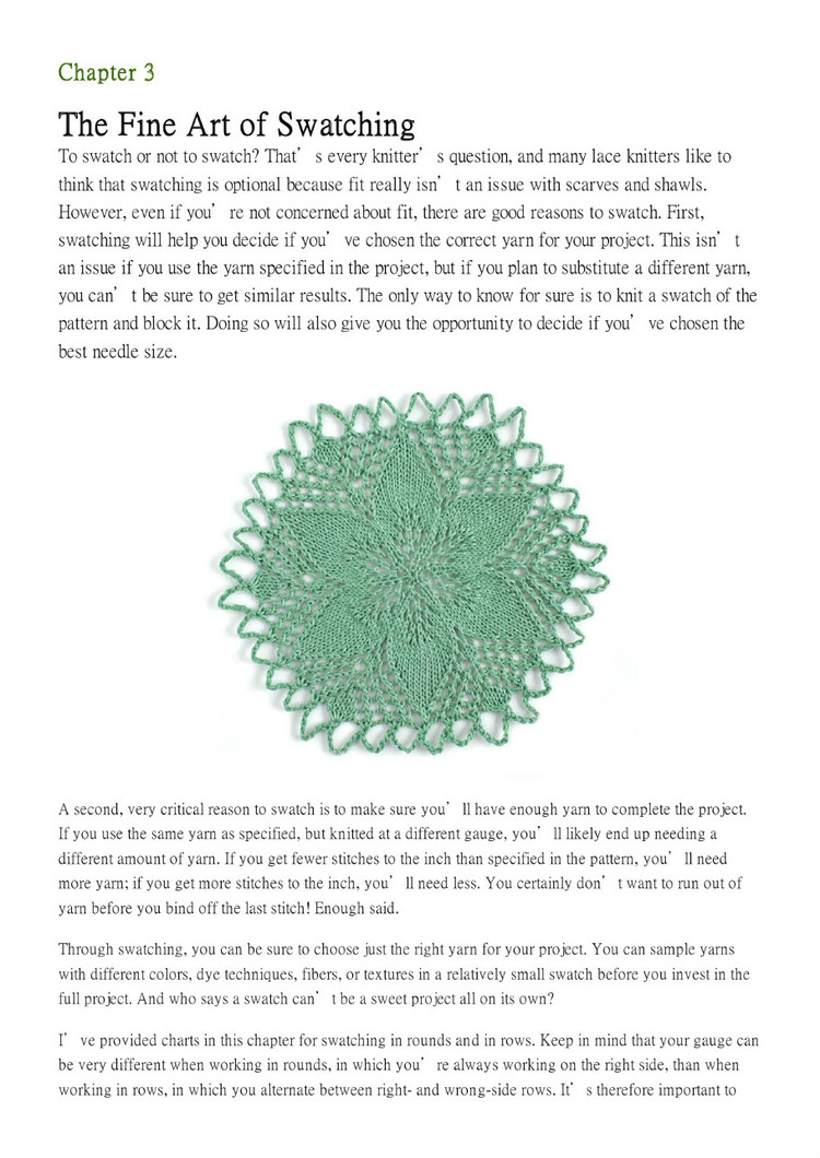 New Vintage Lace Knits Inspired By the Past（新的老式花邊：針織物由過去的啟發(fā)教程） - 壹一 - 壹一的博客