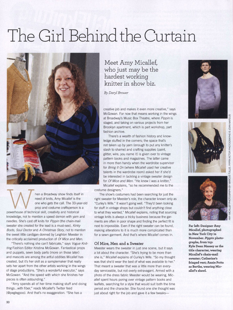 Vogue Knitting International Winter 2014/2015 - 輕描淡寫(xiě) - 輕描淡寫(xiě)