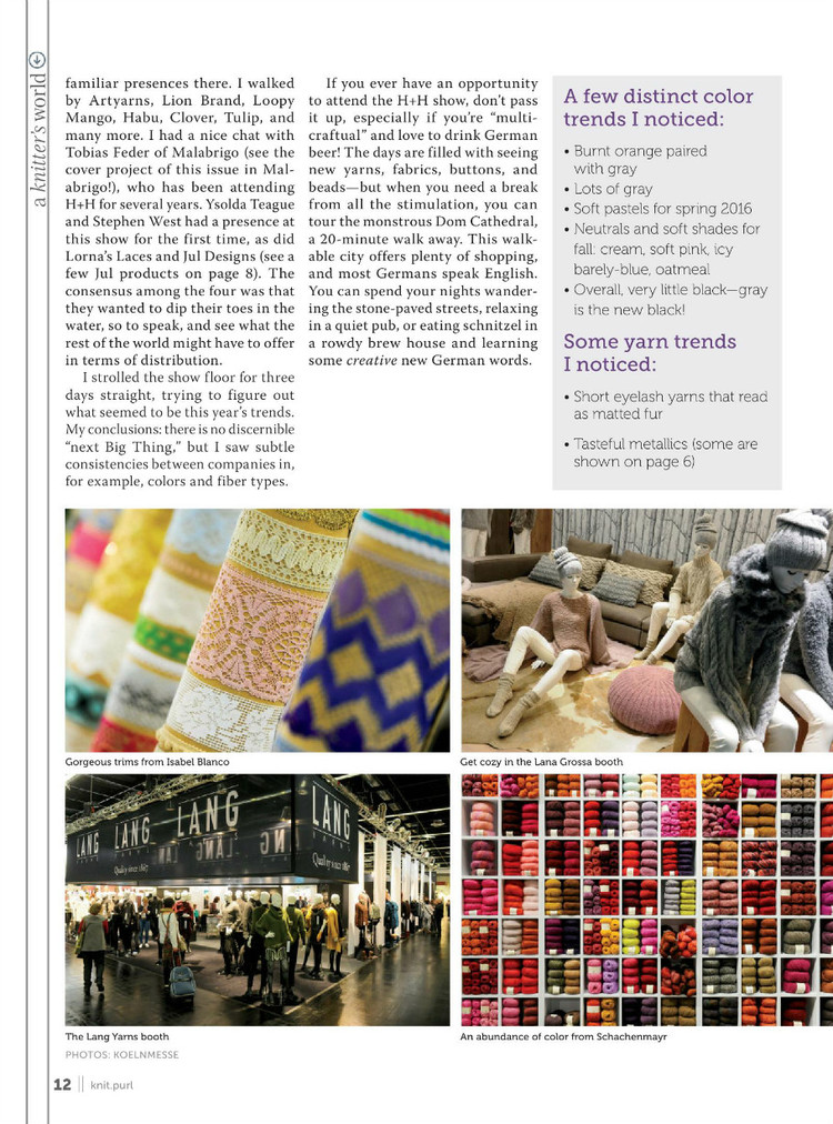 Knit.purl  Fall  Winter 2015 - 輕描淡寫 - 輕描淡寫