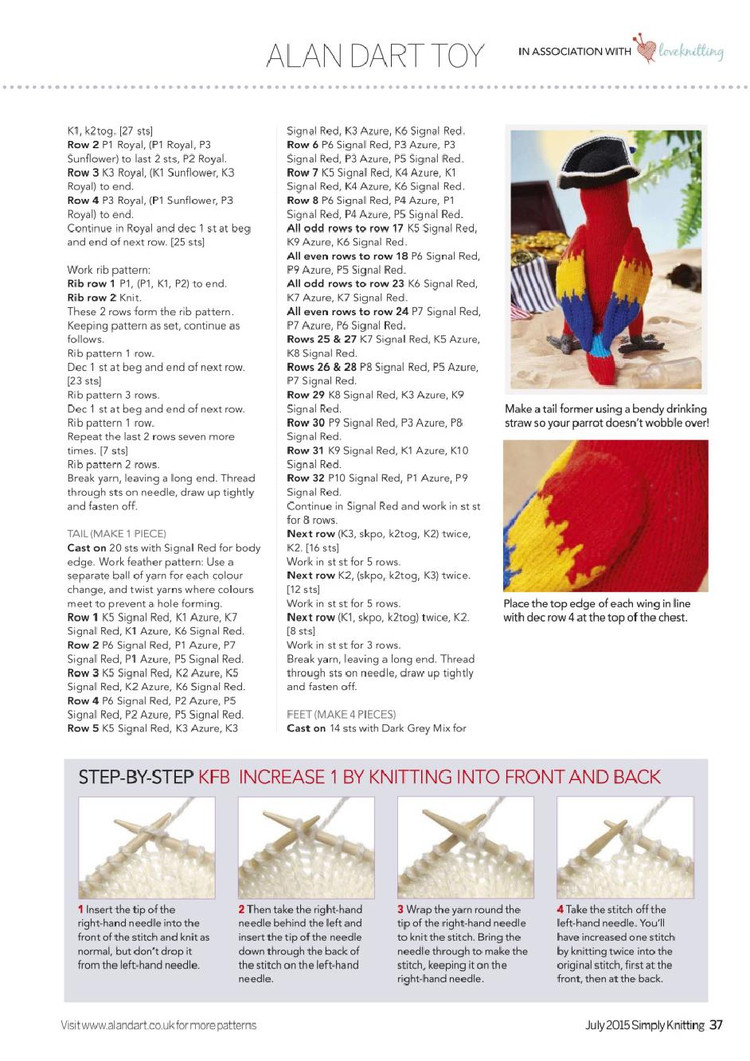 Simply Knitting Issue 135 2015 - 輕描淡寫 - 輕描淡寫