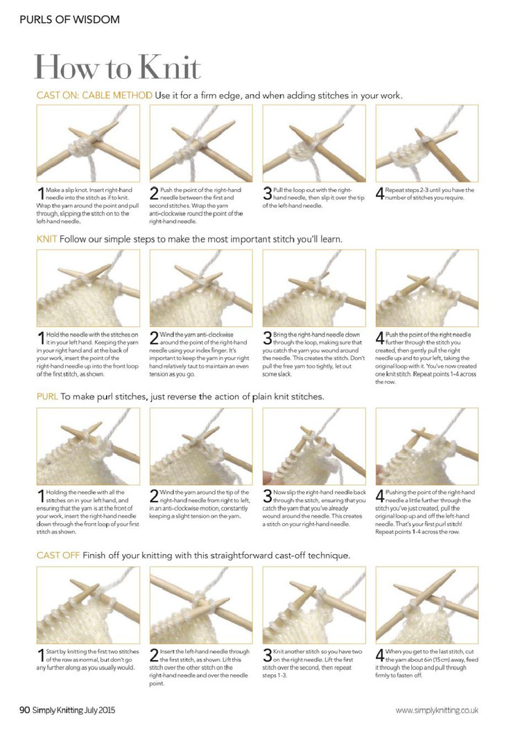 Simply Knitting Issue 135 2015 - 輕描淡寫 - 輕描淡寫