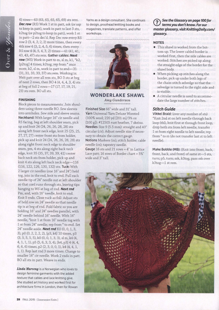 Interweave Knits  Fall 2015 - 輕描淡寫 - 輕描淡寫