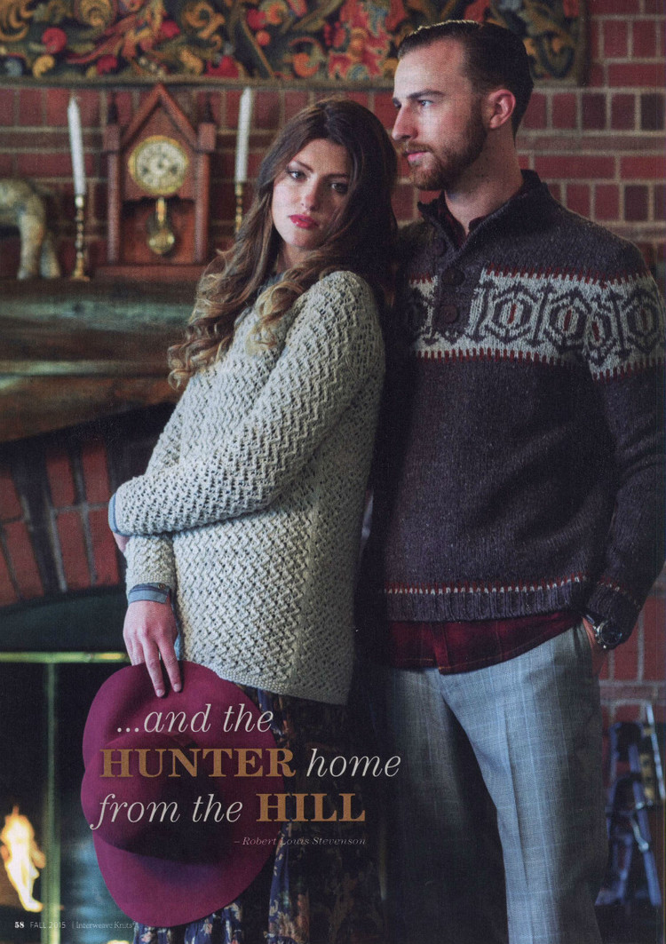 Interweave Knits  Fall 2015 - 輕描淡寫 - 輕描淡寫