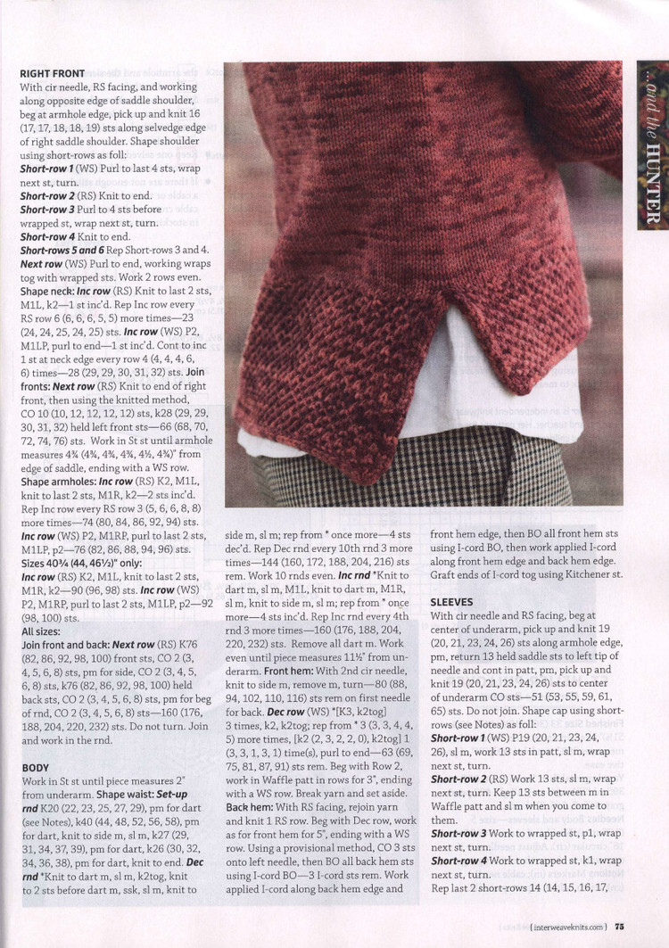 Interweave Knits  Fall 2015 - 輕描淡寫 - 輕描淡寫