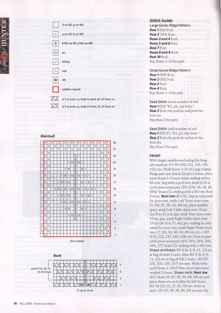 Interweave Knits  Fall 2015 - 輕描淡寫 - 輕描淡寫