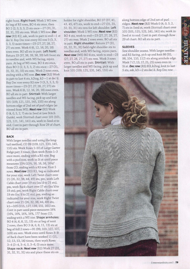 Interweave Knits  Fall 2015 - 輕描淡寫 - 輕描淡寫