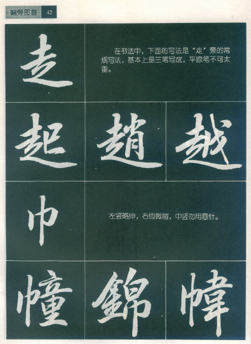 [轉(zhuǎn)載]毛筆行書標(biāo)準(zhǔn)教程（筆法）