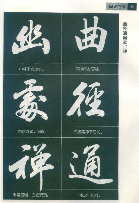 [轉(zhuǎn)載]毛筆行書標(biāo)準(zhǔn)教程（筆法）