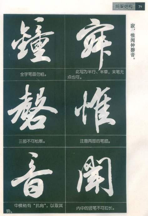 [轉(zhuǎn)載]毛筆行書標(biāo)準(zhǔn)教程（筆法）
