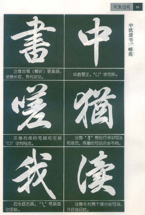 [轉(zhuǎn)載]毛筆行書標(biāo)準(zhǔn)教程（筆法）