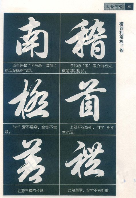 [轉(zhuǎn)載]毛筆行書標(biāo)準(zhǔn)教程（筆法）