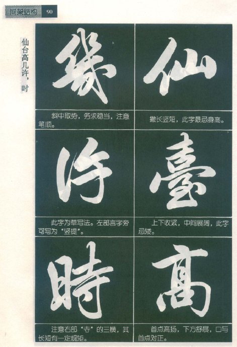 [轉(zhuǎn)載]毛筆行書標(biāo)準(zhǔn)教程（筆法）