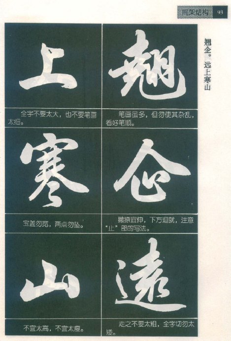 [轉(zhuǎn)載]毛筆行書標(biāo)準(zhǔn)教程（筆法）
