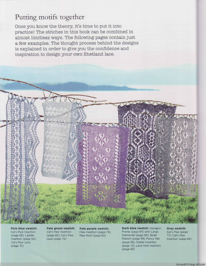 The Magic of Shetland Lace Knitting - 紫蘇 - 紫蘇的博客