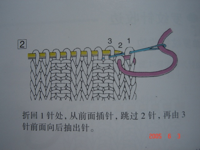 雙羅紋(ie兩針上兩針下針)收針法,也是機(jī)器角哦。 - 浮萍 - 浮萍的博客 雙羅紋(ie兩針上兩針下針)收針法,也是機(jī)器角哦。 - 浮萍 - 浮萍的博客