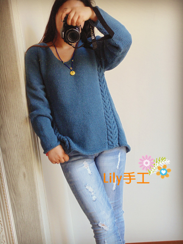 【Lily手工】--麻花辮--秋色溢人之航跡--疙瘩群作業(yè)之一 - Lily - Lily的手工編織天地