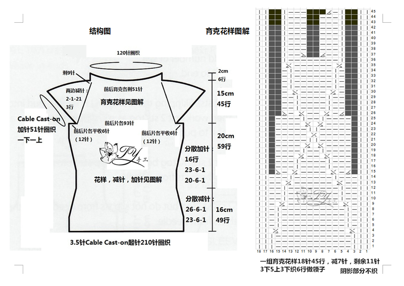 1424——云澗——無需打底的圓肩夏衣（云帛真絲） - ty - ty 的 編織博客