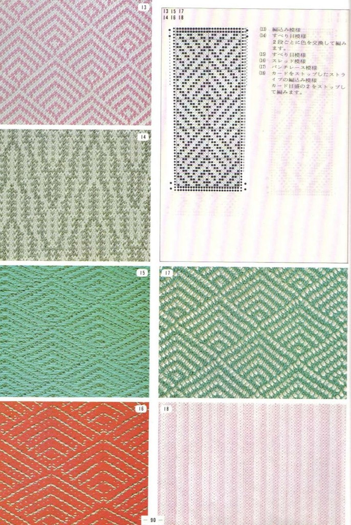 Pattern---棒針編織圖解全集（2） - 紫蘇 - 紫蘇的博客
