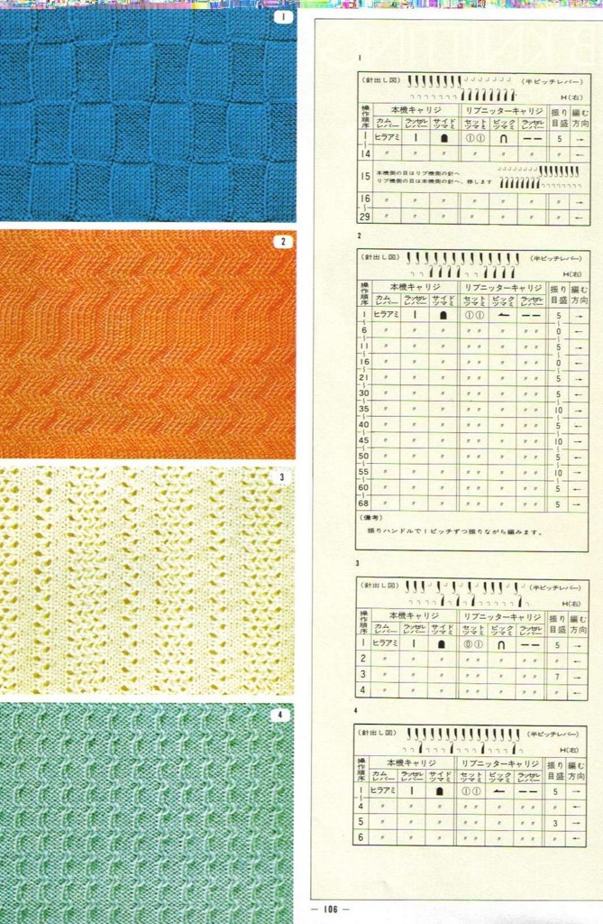 Pattern---棒針編織圖解全集（2） - 紫蘇 - 紫蘇的博客