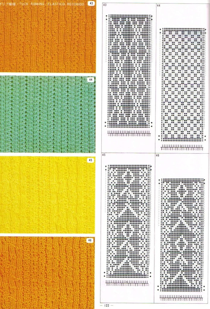 Pattern---棒針編織圖解全集（2） - 紫蘇 - 紫蘇的博客