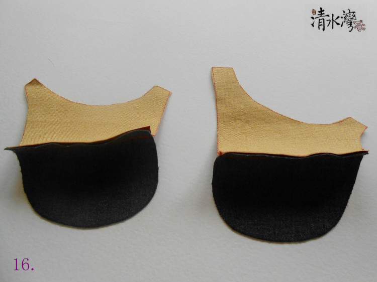 經(jīng)典款鴻運(yùn)馬的制作步驟 - 清水灣手工布藝 - 掬花在手,必有芬芳拂袖