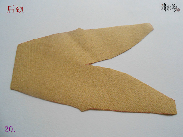 經(jīng)典款鴻運(yùn)馬的制作步驟 - 清水灣手工布藝 - 掬花在手,必有芬芳拂袖