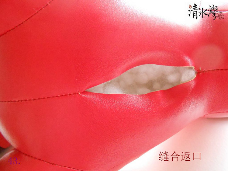 經(jīng)典款鴻運(yùn)馬的制作步驟 - 清水灣手工布藝 - 掬花在手,必有芬芳拂袖