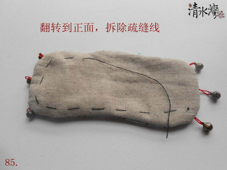 經(jīng)典款鴻運(yùn)馬的制作步驟 - 清水灣手工布藝 - 掬花在手,必有芬芳拂袖