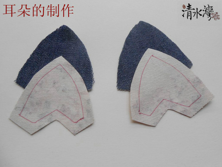 復(fù)古玫瑰款 鴻運(yùn)馬的制作步驟 - 清水灣手工布藝 - 掬花在手,必有芬芳拂袖