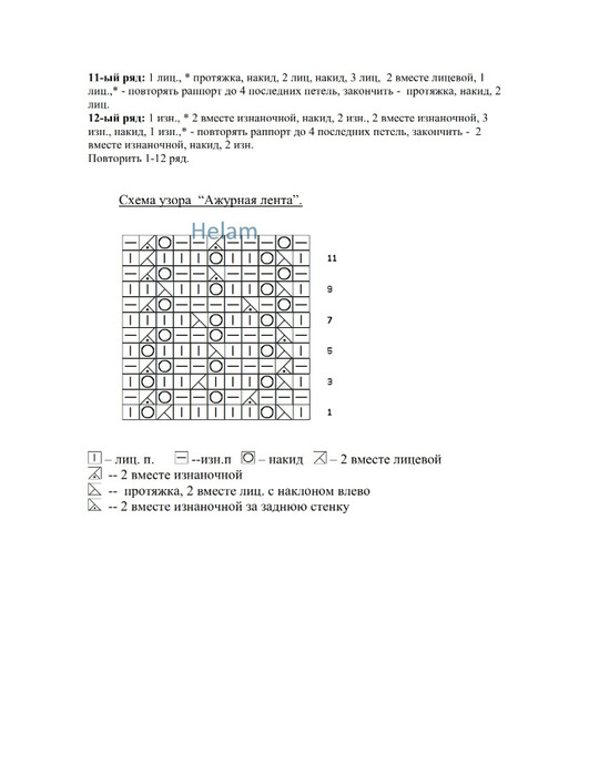 棒針基礎(chǔ)：漂亮的圖案 - maomao - 我隨心動(dòng)