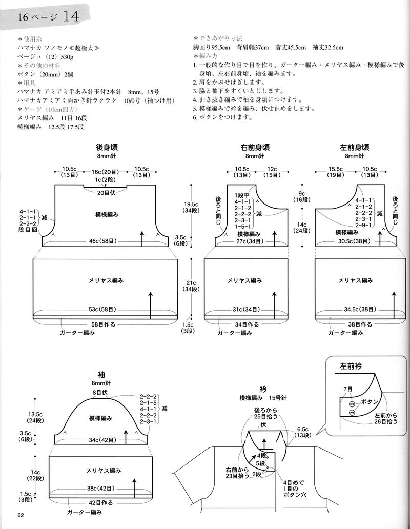 【心靈印記】流年——A版棒針開衫外套 - 心靈印記 - 指間紗
